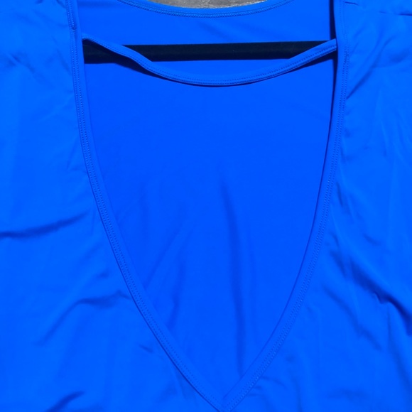 K-DEER  Microflex V-Back Pullover yoga top XL - Picture 6 of 6